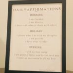 Daily Affirmation Wall Hanging